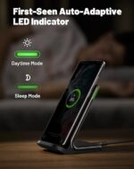 INIU Wireless Charger, 15W Fast Wireless Charging Station - Image 7