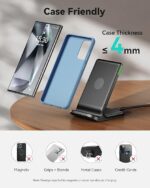 INIU Wireless Charger, 15W Fast Wireless Charging Station - Image 9