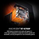 msi Codex Z2 Gaming Desktop: AMD R7-8700F, GeForce RTX 5070, 32GB DDR5, 2TB m.2 NVMe SSD - Image 3