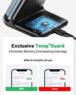 INIU Wireless Charger, 15W Fast Wireless Charging Station - Image 6