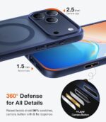 TORRAS Stronger Magnetic & Shockproof for iPhone 17 Pro Max Case - Image 2