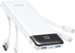 Charmast Portable Charger with Built in Cables - Image 2