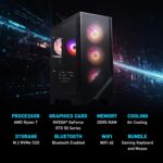 msi Codex Z2 Gaming Desktop: AMD R7-8700F, GeForce RTX 5070, 32GB DDR5, 2TB m.2 NVMe SSD - Image 4