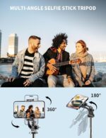 71" Phone Tripod & Selfie Stick - Image 5
